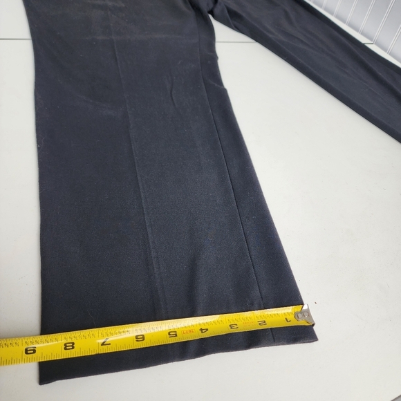 VTG Lauren Ralph Lauren Men’s Black Black Dress Straight Pants Size 44x30 - Picture 2 of 9
